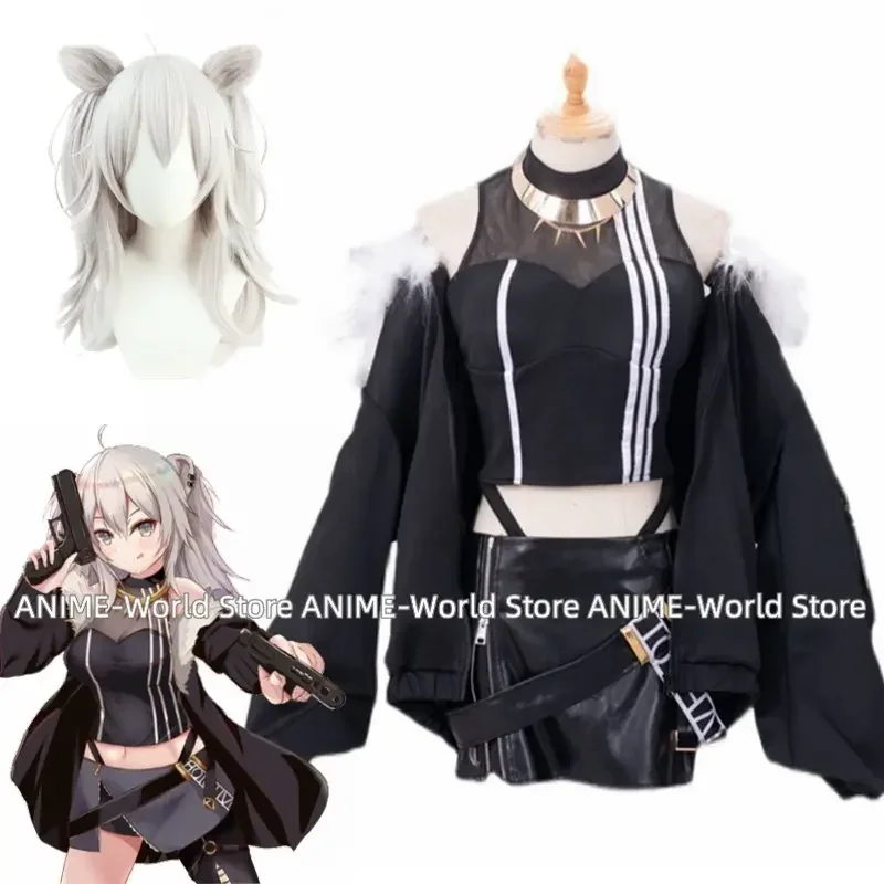 

Hololive VTuber GAMERS YouTuber Shishiro Botan Cosplay Costumes Women Black Suit Halloween Carnival Uniforms Custom Made