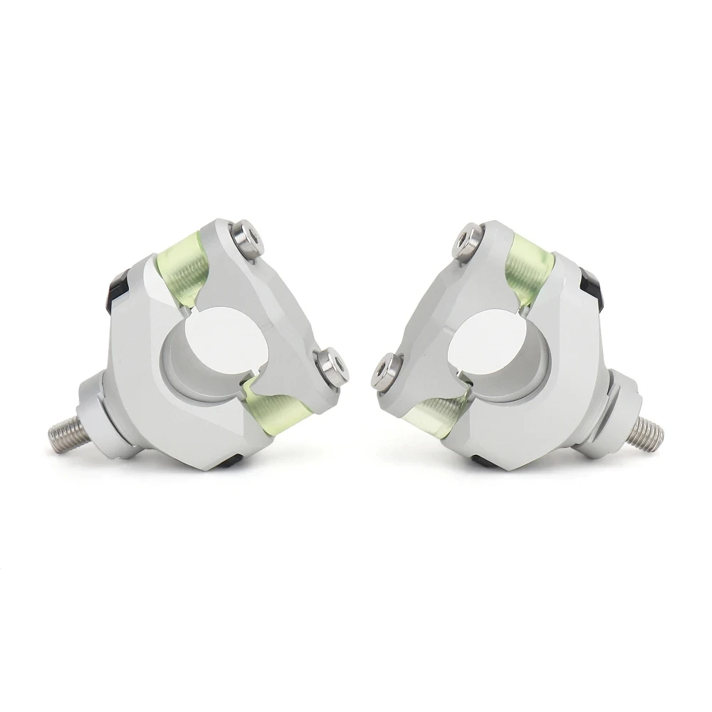 Motorcycle 28mm Handlebar Risers CNC Aluminum Heightening Handlebar Clamp For KTM 690 Duke 790 Adv 1190 ADV 1290 Super Adventure view 5