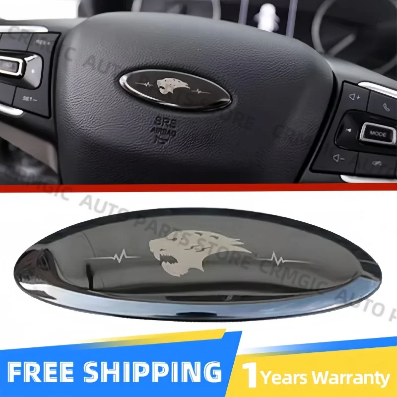 Para Chery Tiggo 3 4 5 7 PRO 8 Arrizo Eastar Maxime Transcom negro insignia del volante Logo emblema cubierta estilo personalizado