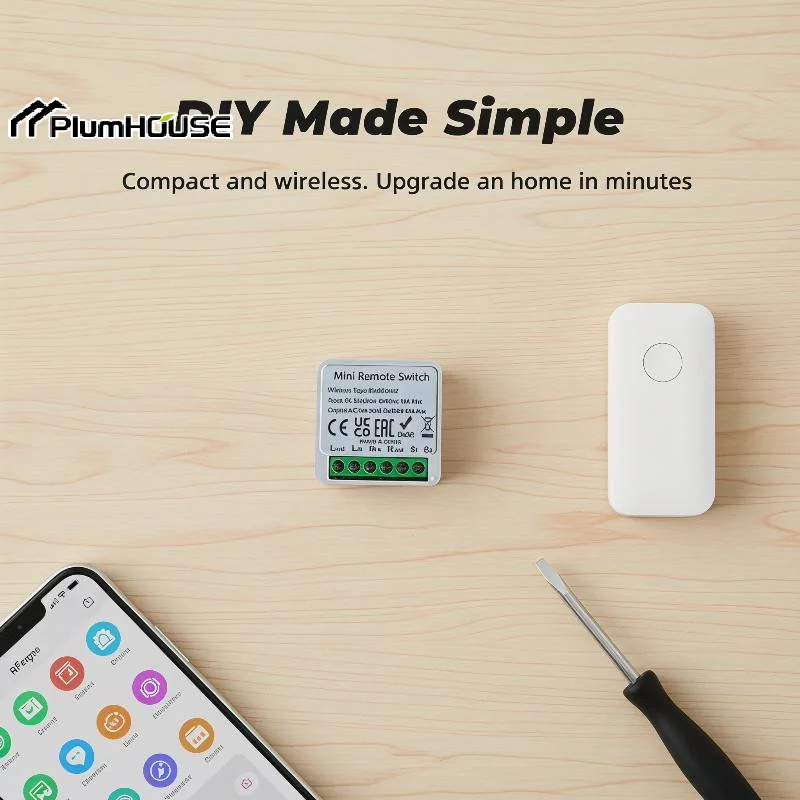 RF 433 MHz Smart Switch Mini DIY Wireless Remote Control Light Switches 16A Relay Receiver Automation Module For Home Led Lamp