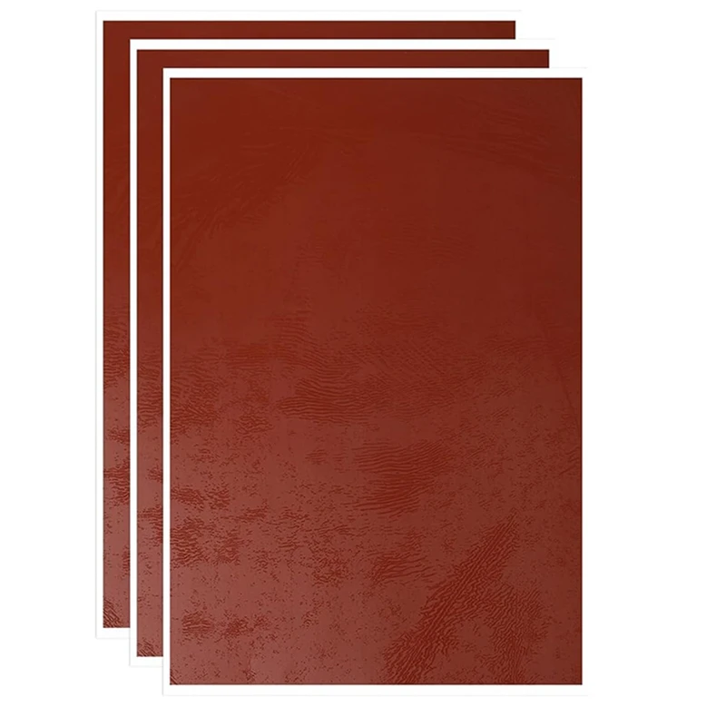 MAKE-조각 용지, 섬유 레이저 마킹 및 금속 세라믹 유리 조각용 4 Pcs 레이저 조각 마킹 컬러 용지