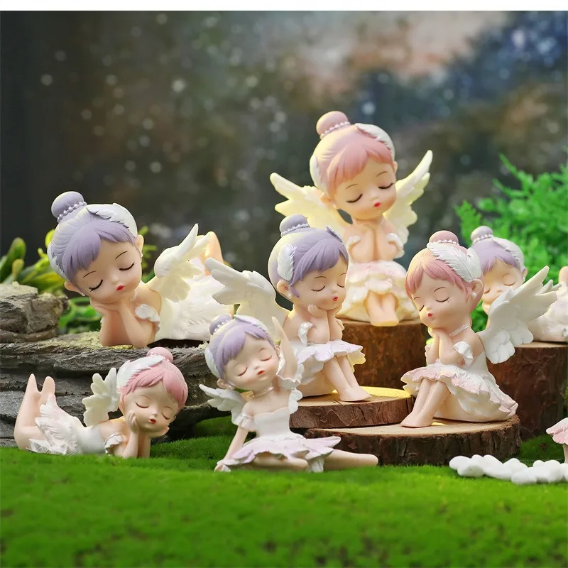 

Creative gift - Dreamy Bella Ballet Girl Mini Sculpture Hand Figure Gift Decoration for Tabletop Birthday Graduation Gift