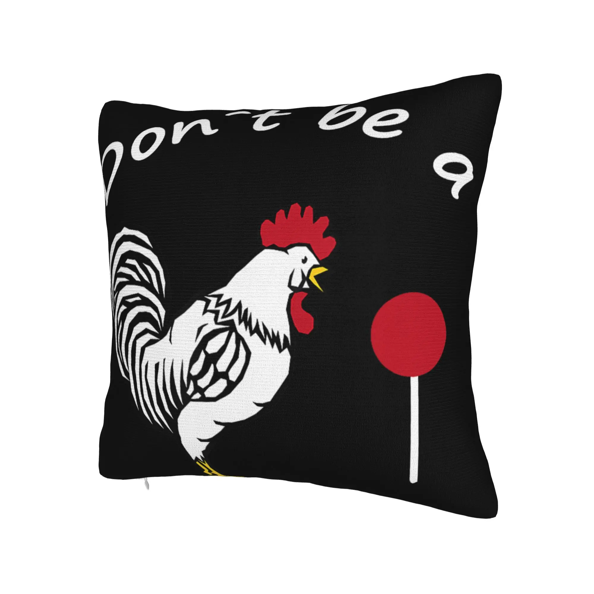 Don't Be A Sucker Funny Chicken Meme Pillow Cover Accessories Soft Cushion Cover Decorations  Pillow Case Cover Home Multi-Size