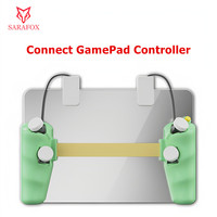 Tablet Game Controller With Four Buttons Six Fingers Game Button Handle Grip Suitable For Tablet Ipad