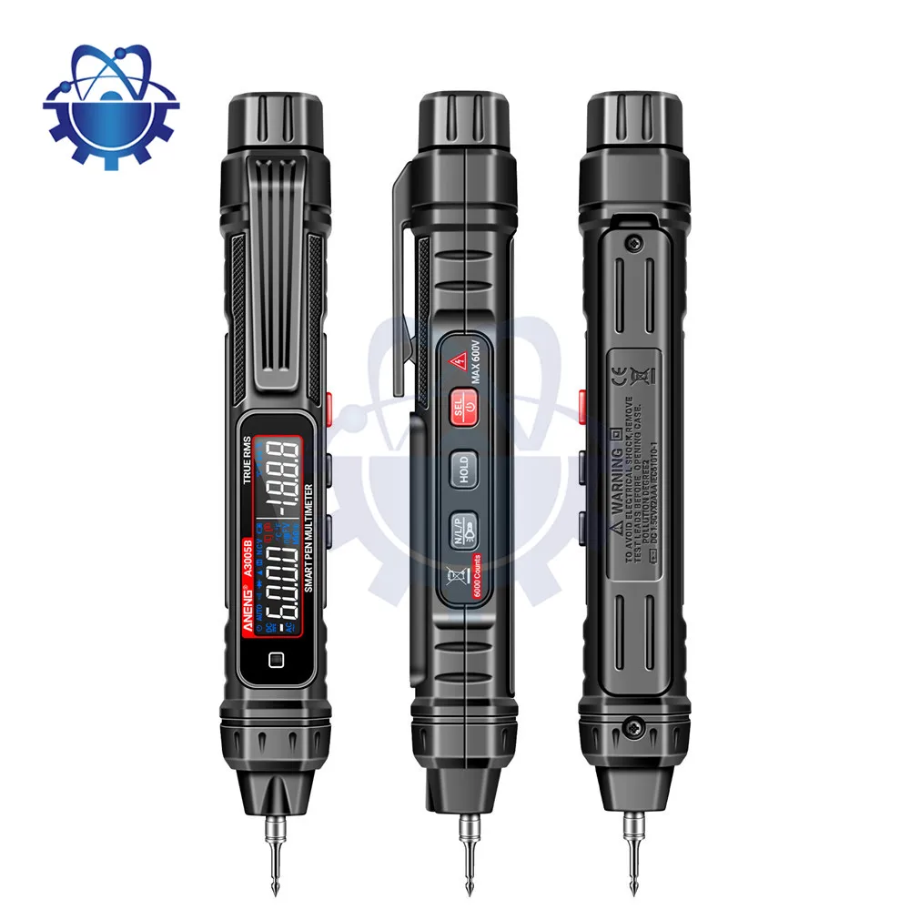 ANENG A3005 Multimetro Digitale Penna Tipo 4000 Conta Misuratore Professionale Non Contatto Auto AC/DC Tensione Ohm Tester Diodo per Utensile