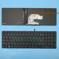NEW English/UK/French/Latin Spanish Keyboard For HP Probook 450 G6,455 G6,450R G6,455R G7,450 G7,455 G7