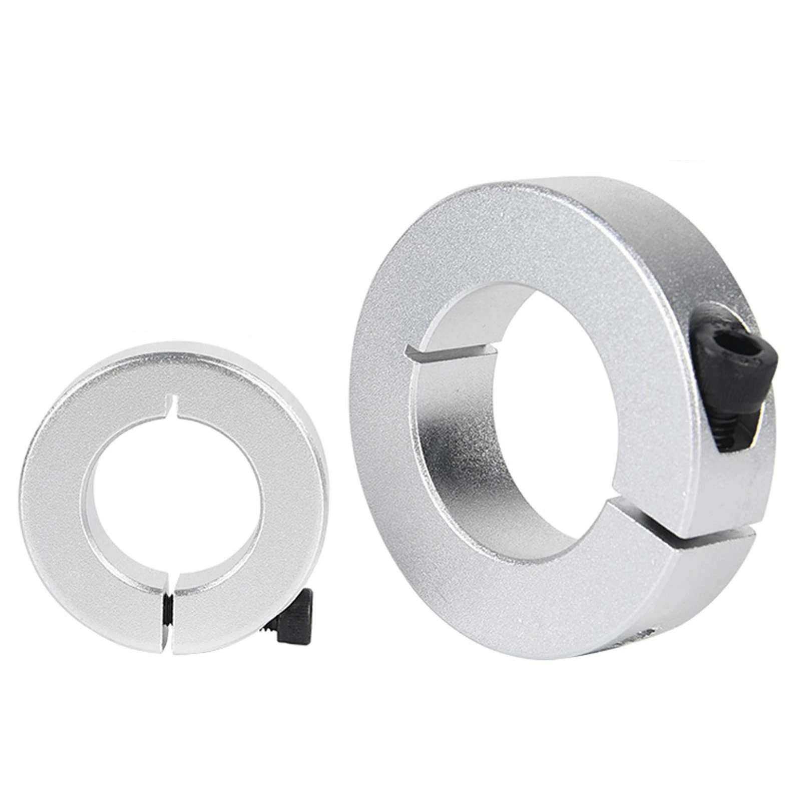 1pcs Clamp Collar Bore 6/8/10/12/13/16/20/25/30/35/40/50mm SCH Aluminum Shaft Collar Optical Axis Clamp Type Axis Limit Circle