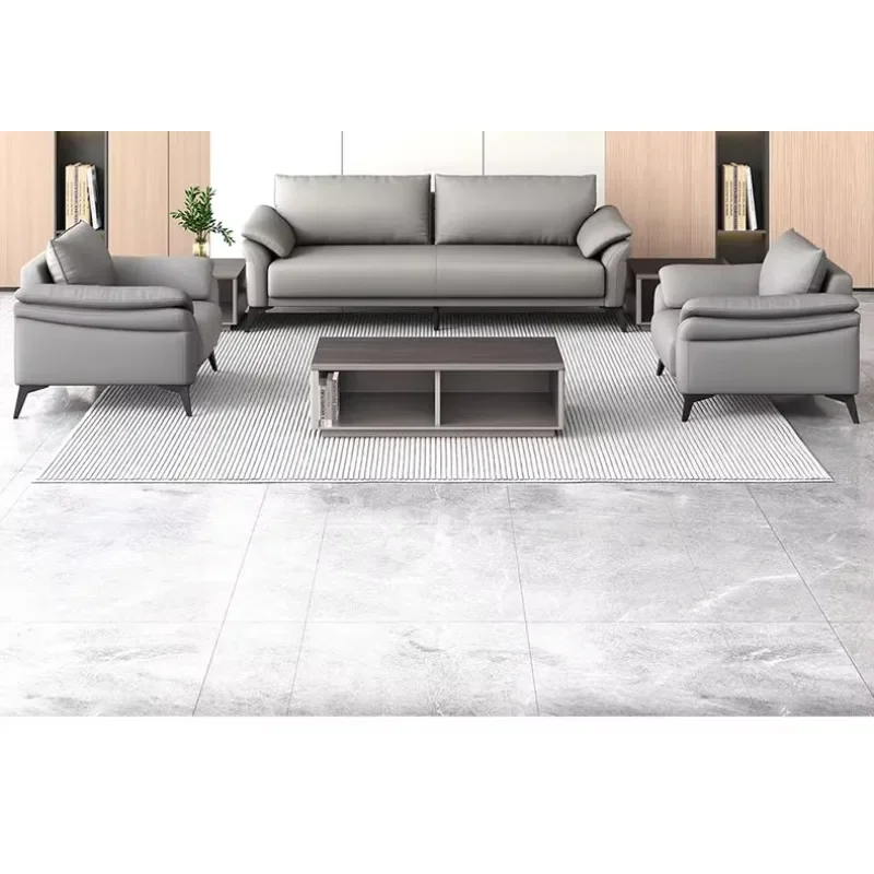 Office Sofa Business Coffee Table Combination Set To Meet Guests For Negotiation Reception Rest Area Simple And Modern