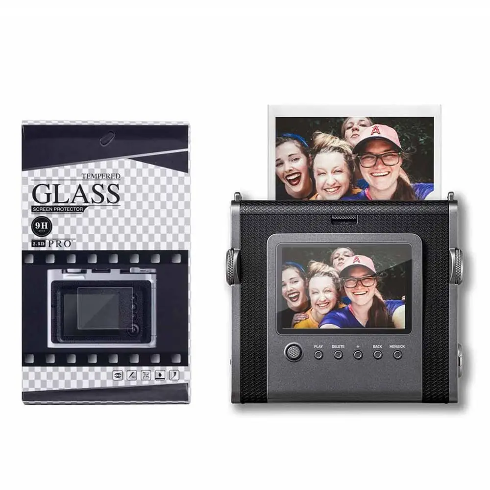 

Anti Scratch Instant Camera Screen Protector 9H Hardness Explosion-proof Lens Protective Film HD for Fujifilm Instax WIDE EVO