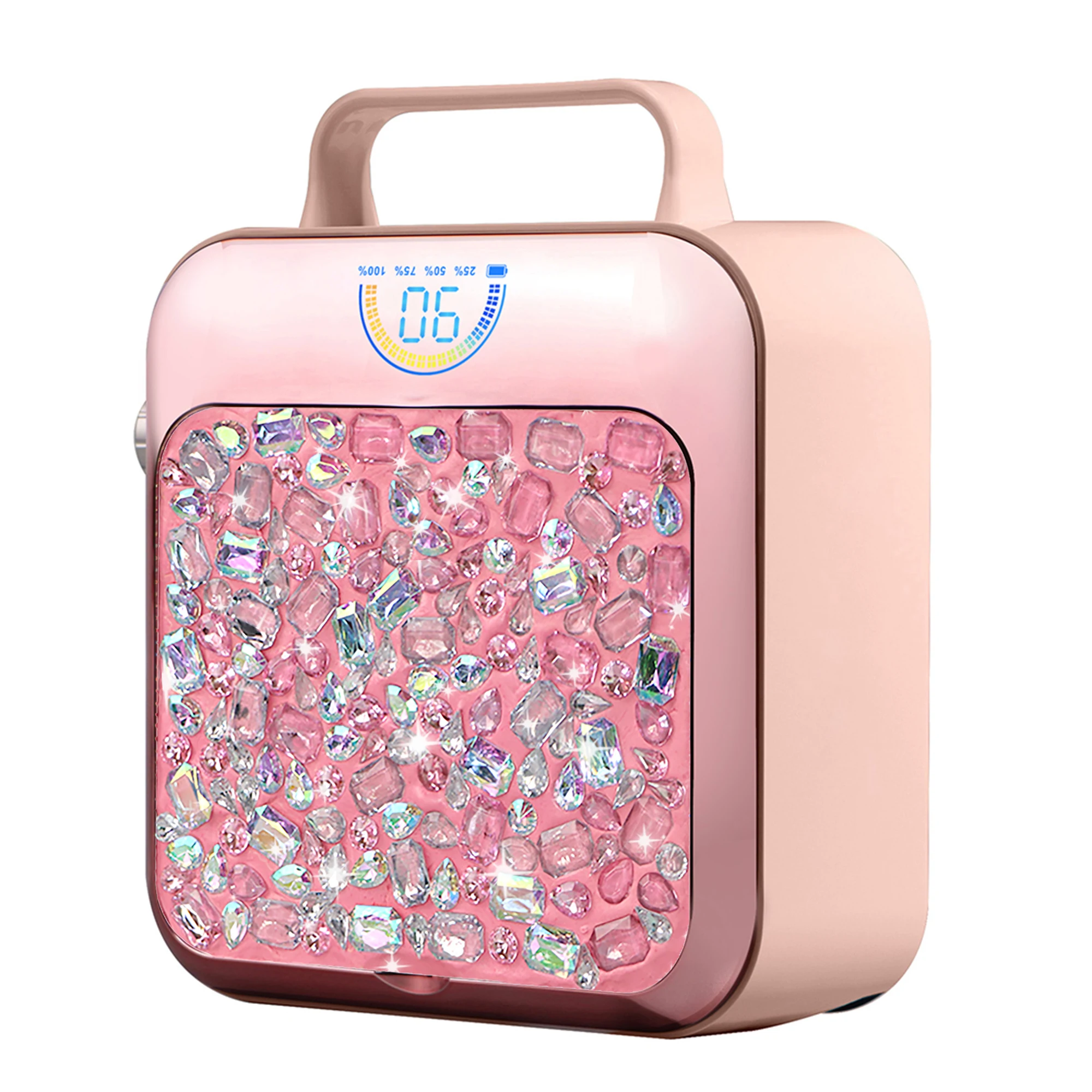 جديد قابلة للشحن الأشعة فوق البنفسجية LED مسمار مصباح 54 واط الماس مسمار مجفف هلام تلميع مصباح المهنية صالون المنزل علاج أداة