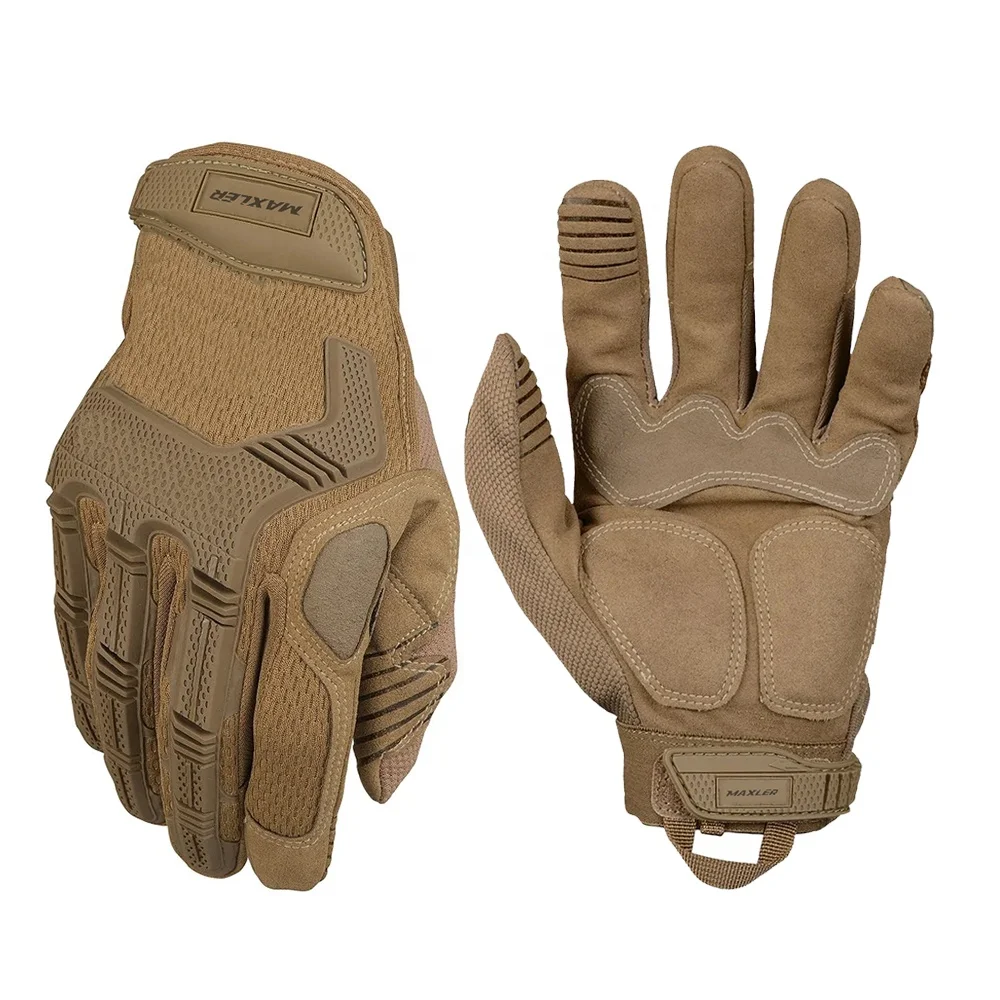 Il miglior guanto funzionale con protezione in gomma per uomo, compatibile con touchscreen, moto, caccia, attività all'aperto con MOQ BASSO