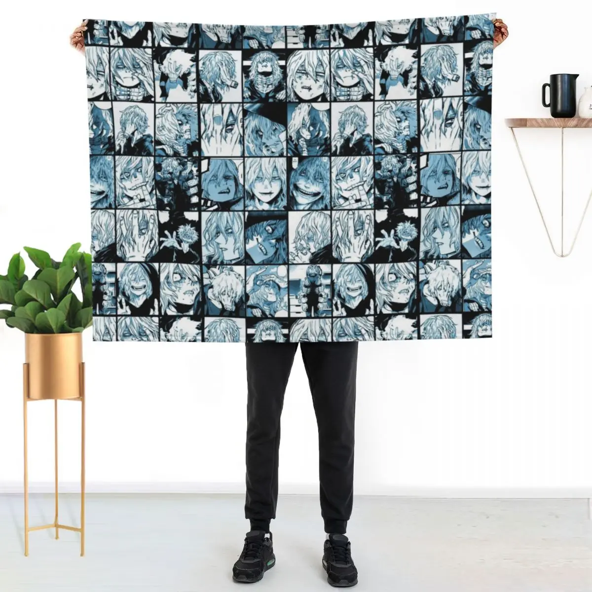 Shigaraki Collage (color version) Throw Blanket Luxury Designer Soft Beds Polar heavy to sleep christmas gifts Moving Blankets