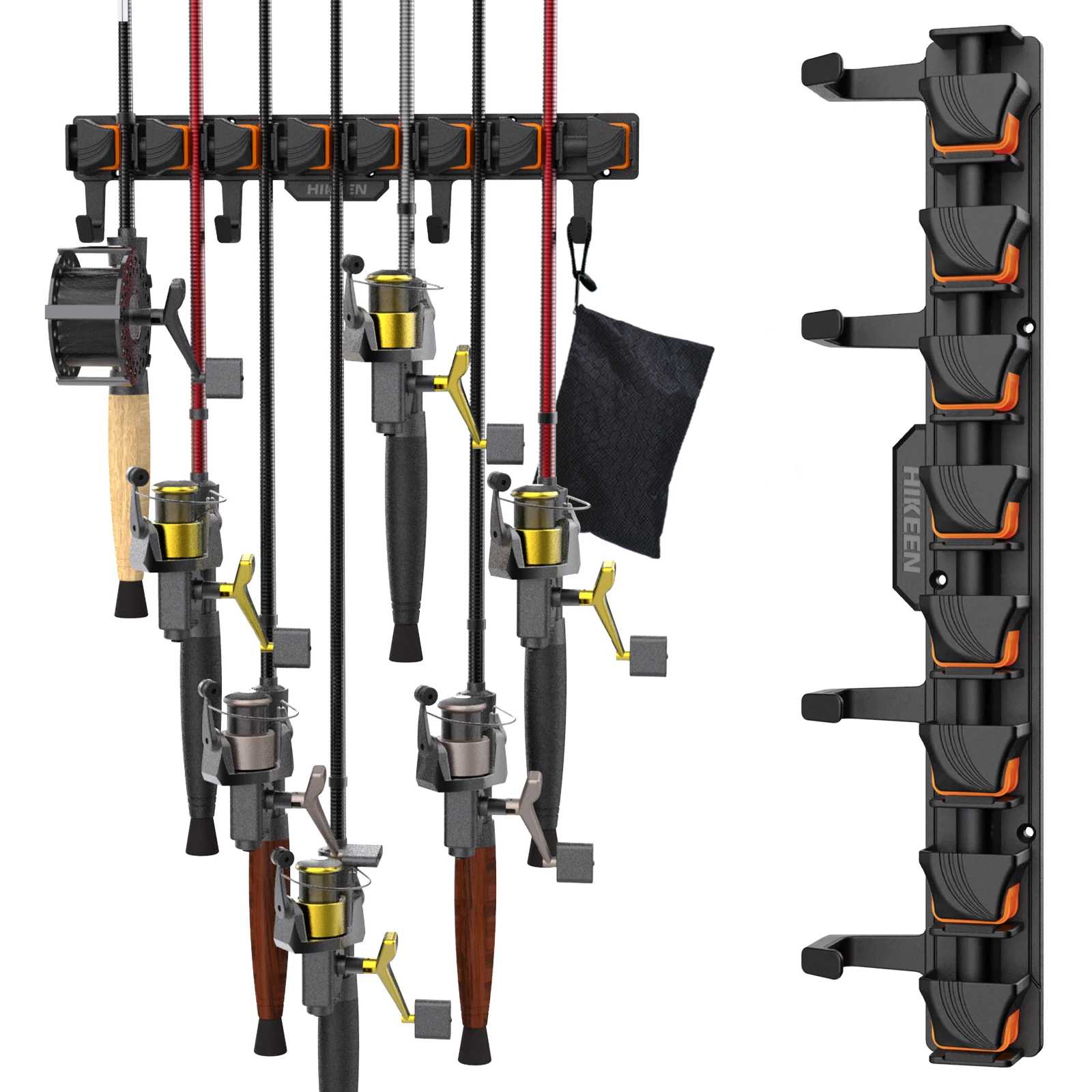 

Держатели для рыболовных удочек для гаража, держатель для рыболовных удочек в гараже, рыболовные снасти для органайзеров, стойка для удочек