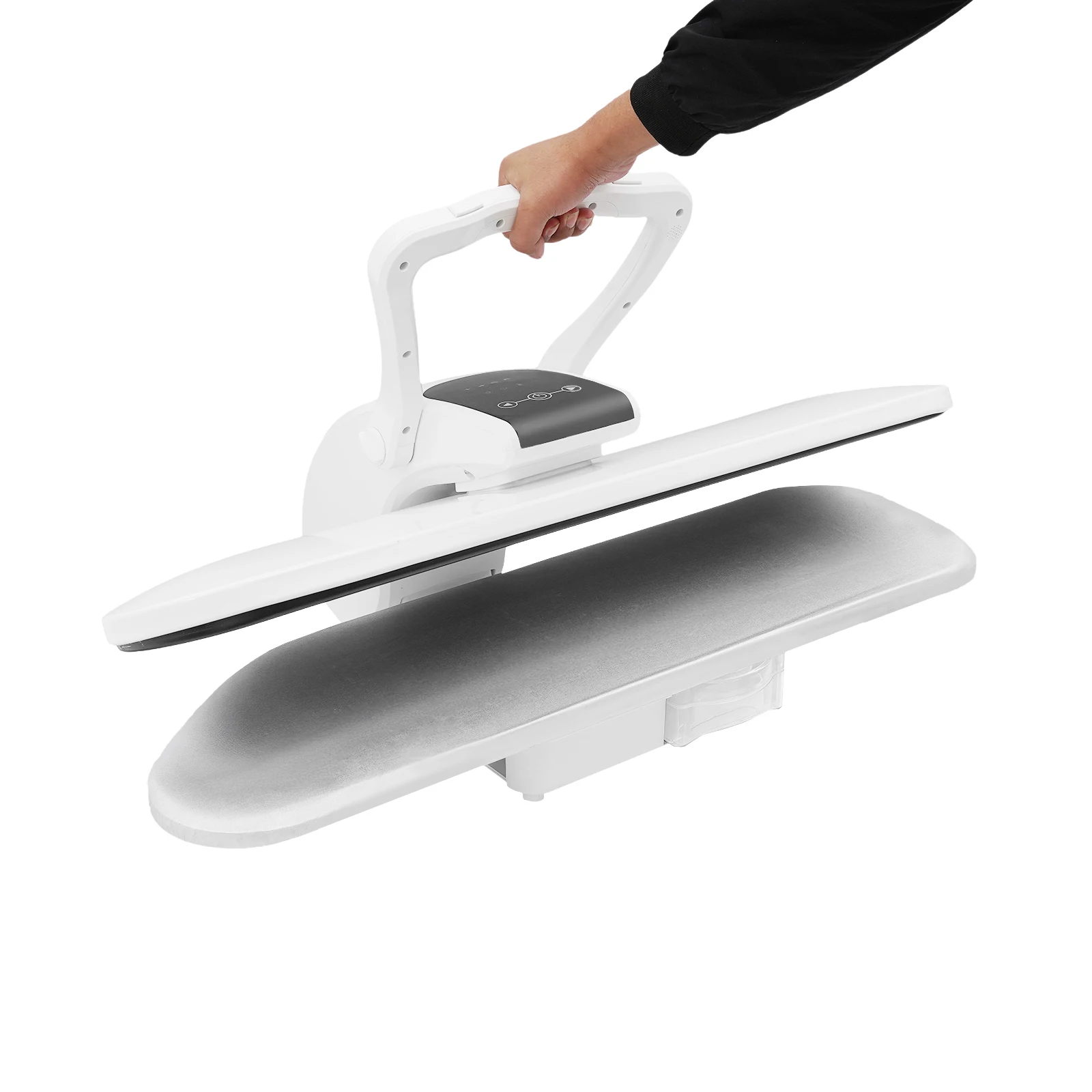 2200W Elektrische Stoompers Strijkmachine 36 inch 5 standen Textiel Warmtepers Touch Control Kleding Stoompers voor Thuis & Commercieel gebruik - afbeelding 1