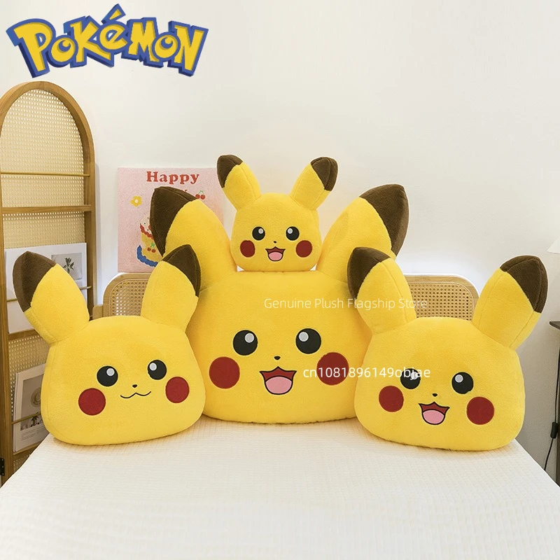 90 cm Super Big Size Pokemon Pikachu Anime Pluche Gevulde Pop Kawaii Kamer Versierd met Knuffels Kussen Vakantie Geschenken