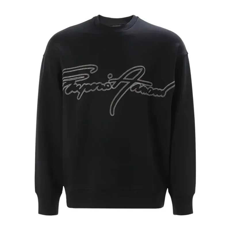 

Fashion Trendy Brand Autumn and Winter New Sweater Casual Printing Letter Round Neck Long Sleeve Couple Trend Pullover Sweater