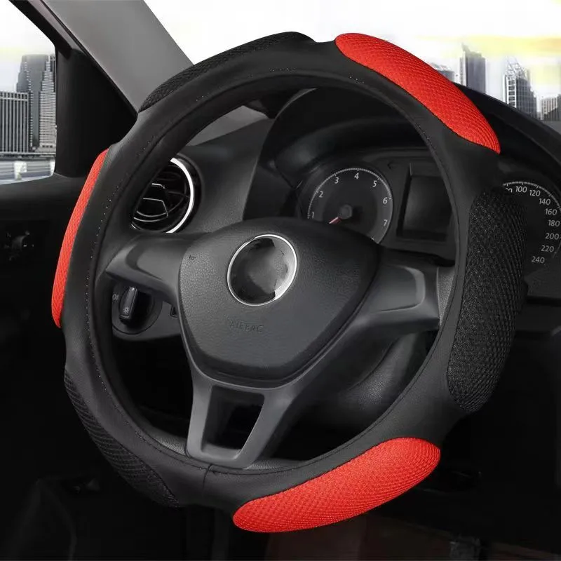 Steering Wheel Cover Suitable for 38cm Diameter Car Accessories Interior Steering Wheel Protective Decoration Universa