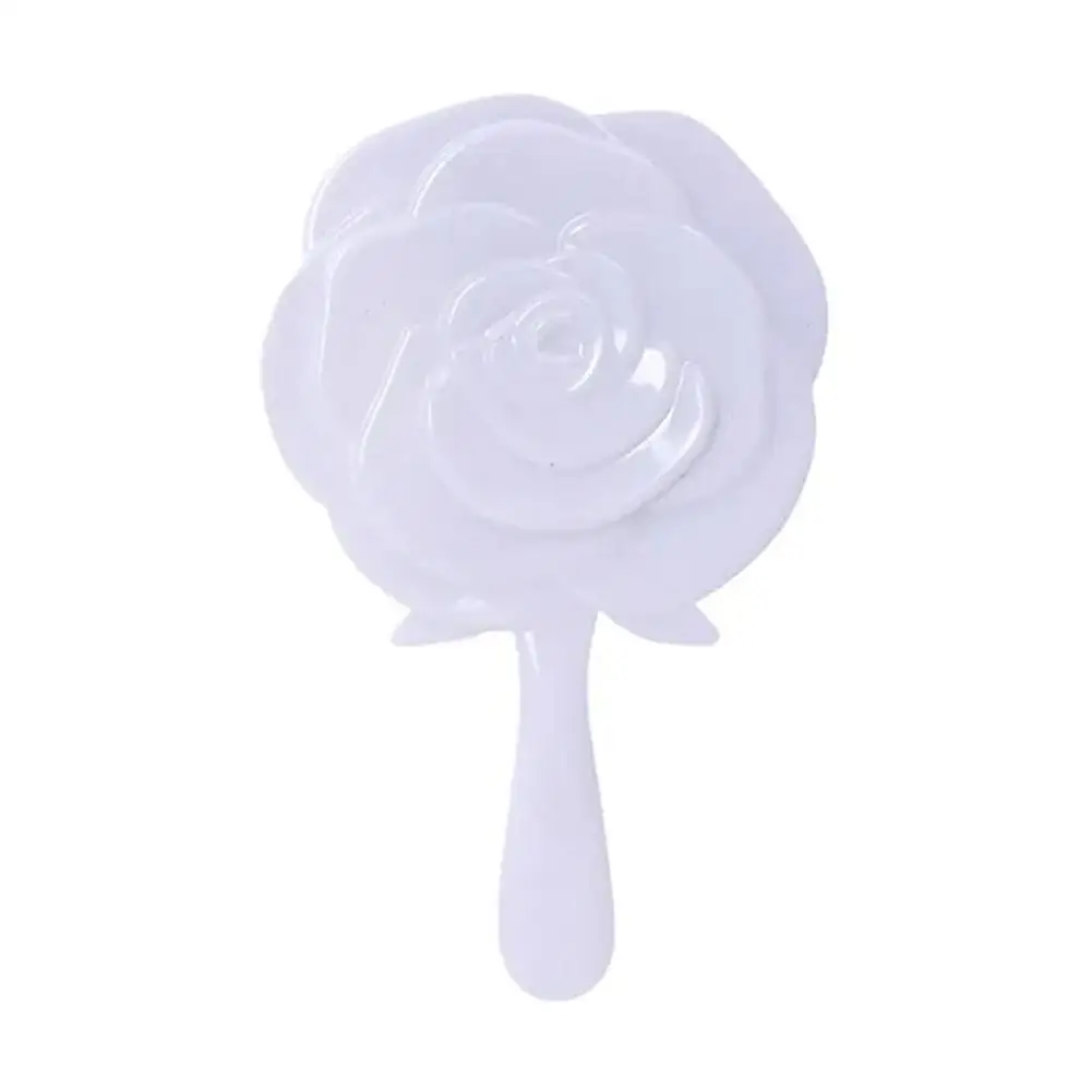 Retro 3D Rose Flower Shape Stereo Cosmetic Makeup Compact Mirror Hand 4 Hand Mirror Mirror Colors Choose Mirror Compact N1T8