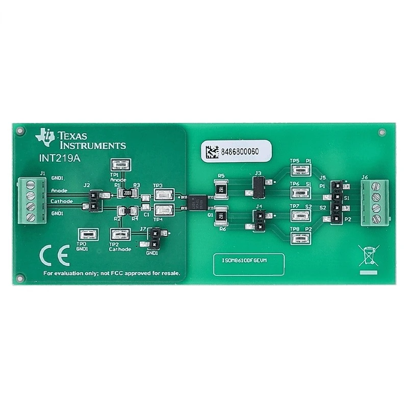 TopElec ISOM8610DFGEVM Evaluation Module - Isolation Circuit Board for Industrial Electronics & Embedded Design