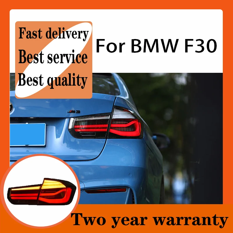 For BMW  3 series Taillight  2012-2018 Rear Light DRL+Turn Signal+Brake+Reverse LED Tail Lamp For BMW 320li f30 accessories