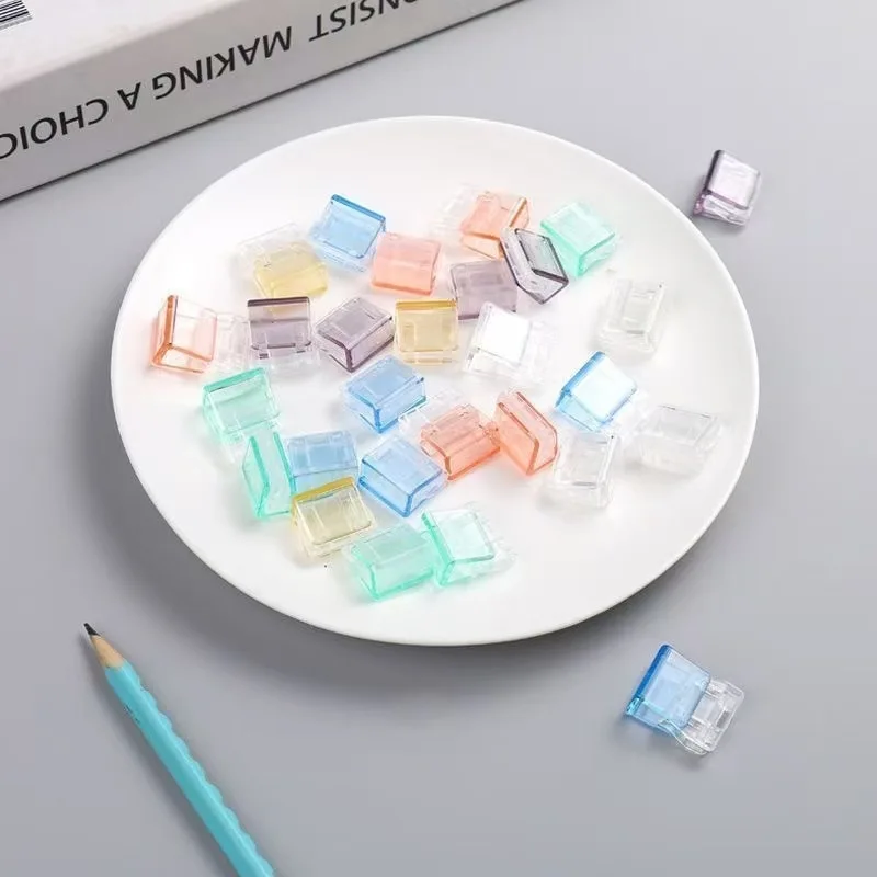 50 STKS Naaiclips Kleurrijke Clips Multifunctioneel Plastic Ambacht Haken Breien Veiligheid Kleding Clips Kleur Bindclips Papier