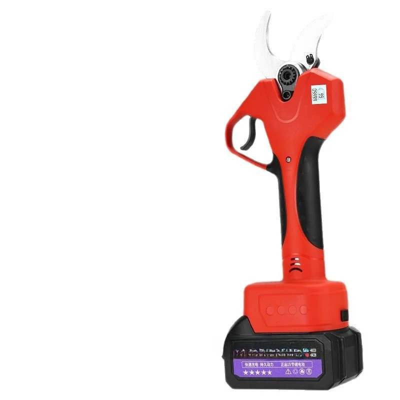 

Electric scissors cut branches Electric scissors pruning artifact