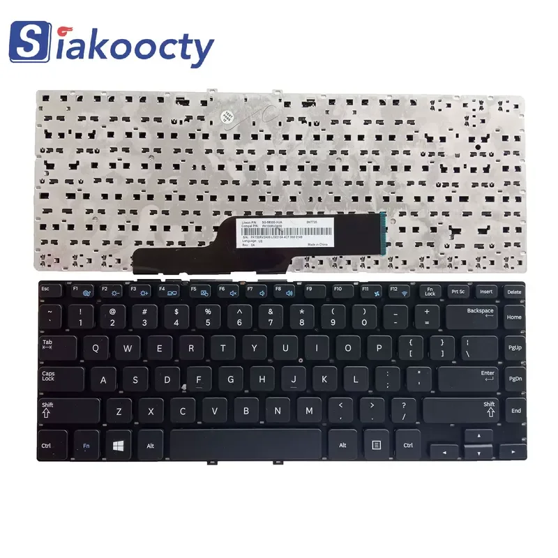 Replacement Keyboard for Samsung NP355V4C NP350E4C NP355V4X NP3445VX NP350V4C NP3445VC Laptop