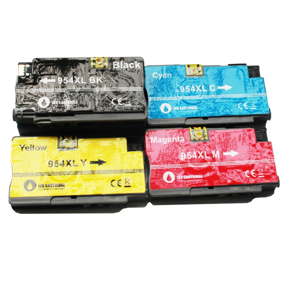 4 Compatible hp954 954xl ink cartridge for HP OfficeJet Pro 7740 8210 8710 8715 8716 8720 8725 8730 8740 All-in-One Printer