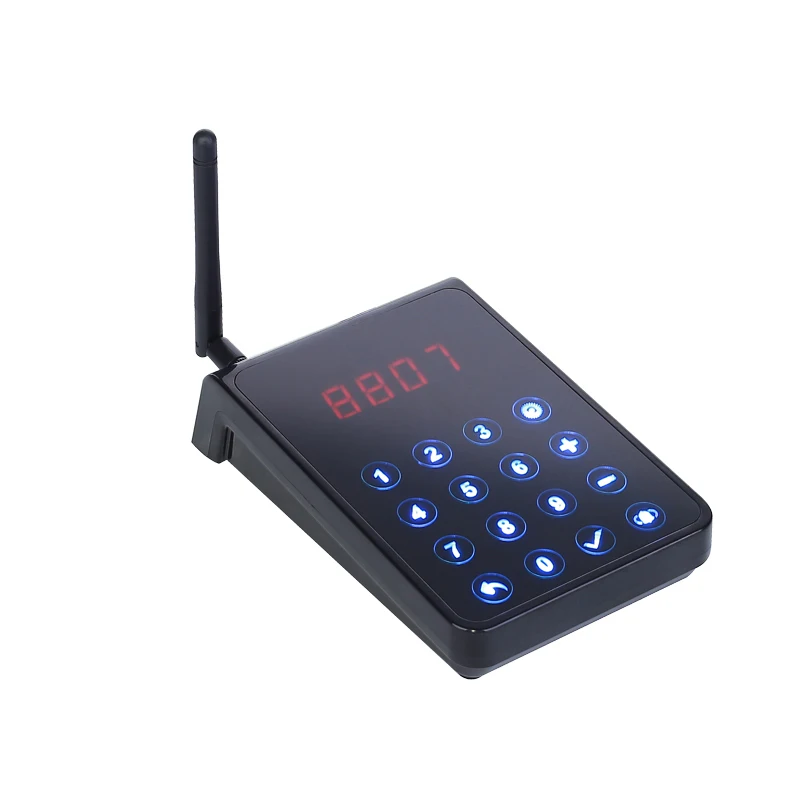 Waiter Voice Queue Management System Management Call System Wireless For Modifying Language Electronic Queuing System