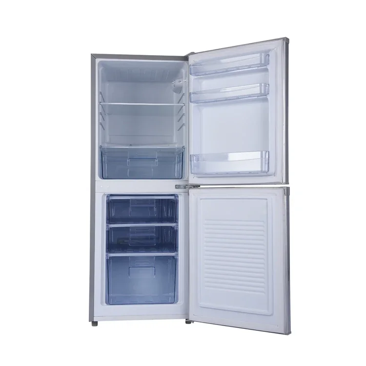 

#for5.9 cu.ft DC Compressor household double door 168L Top Fridge Type solar refrigerator#