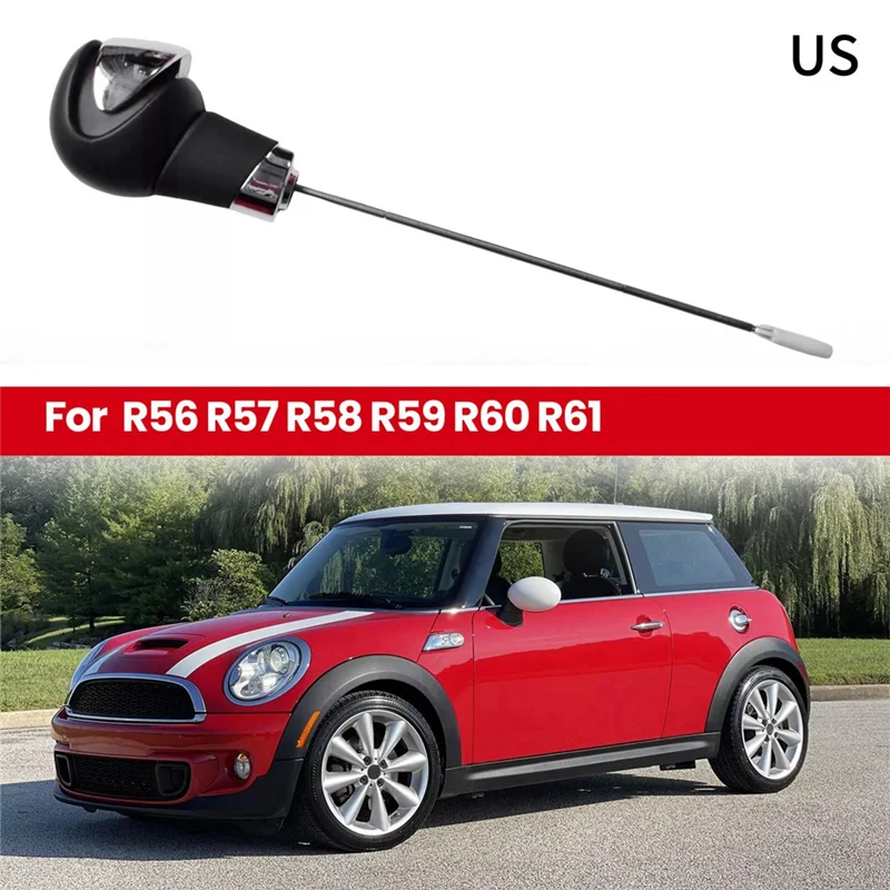 

25167584237 Automatic Gear Shift Lever Knob For MINI Cooper R56 R57 R58 R59 R60 R61 Interior Shift Lever