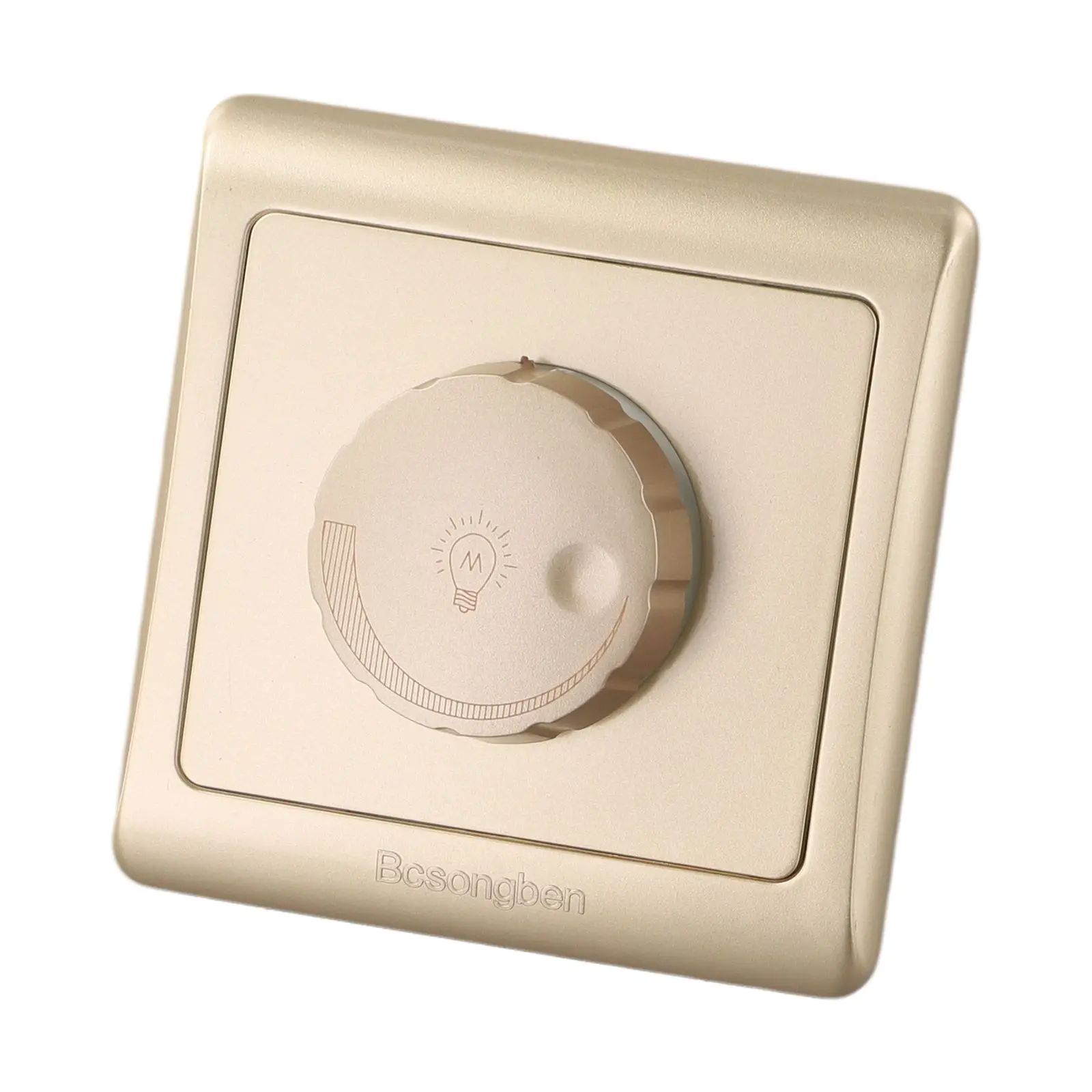 

Adjustable Brightness 1-Gang Dimmer Task Lighting Cozy Dinner Lighting 86 X 86 Mm Size Compatible With Dimmable LED