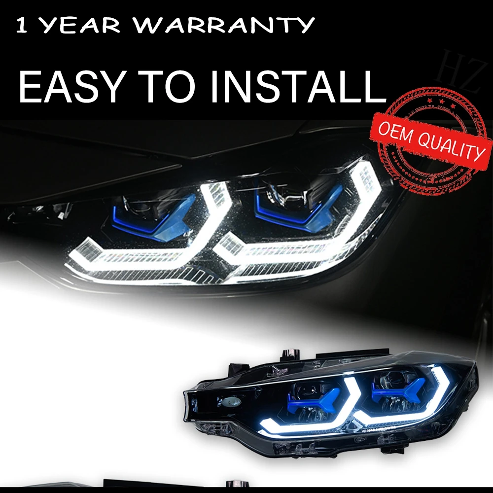 

Фара для BMW F30 2013-2018 320i 325i 328i Авто автомобильные товары LED DRL Hella Xenon Lens Hid H7 BMW F35 Автомобильные аксессуары
