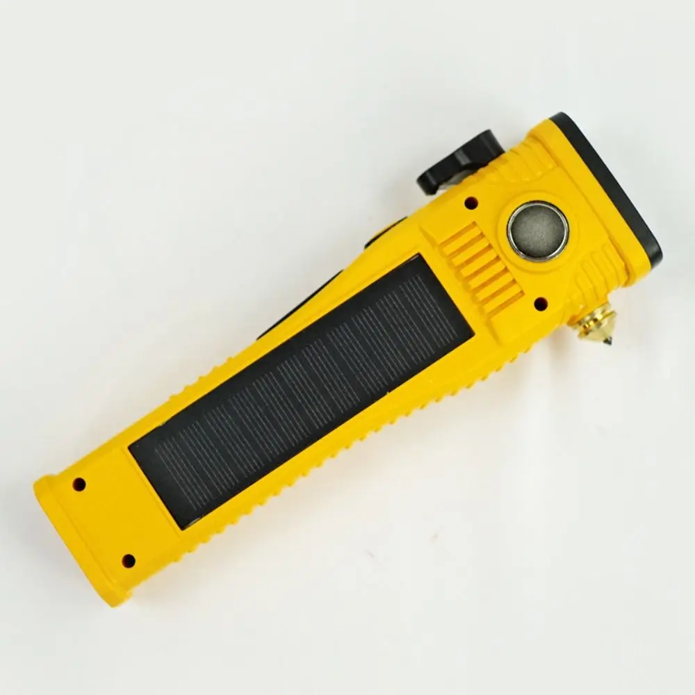 

Waterproof LED Flashlight Rechargeable Energy Saving Charging Torch Portable Solar Powered Outdoor Camping Flashlight