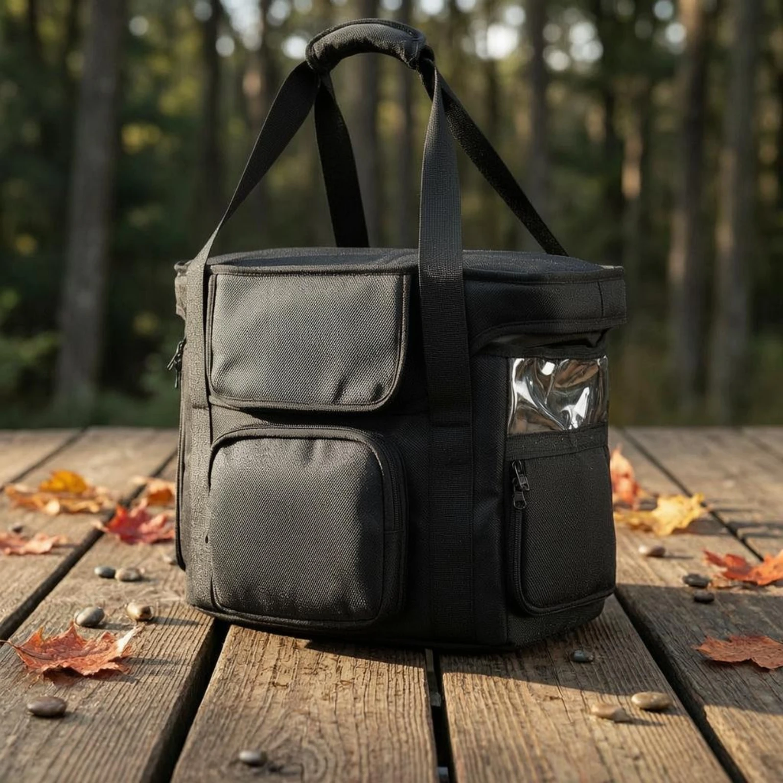 Outdoor Gear Storage Soft-sided Power Station Travel Case with Easy Carry Handles for Portable Setup Protection