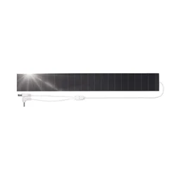 7.4 - 8.4V Solar Panel - Solar Panel Power for Li-ion Motorized Shades, Blinds and Curtains 3.5W, Easy to Install