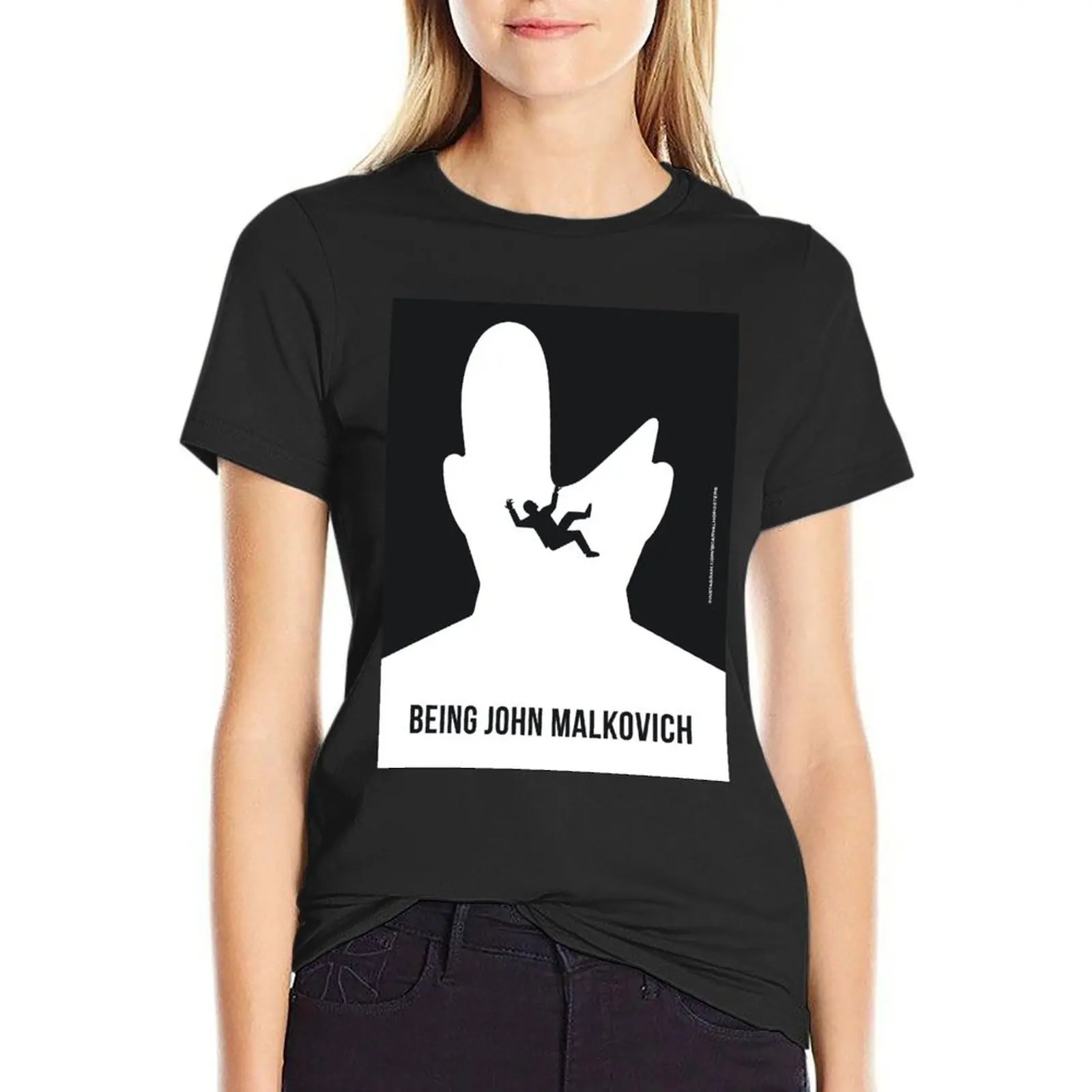 

Being John Malkovich Poster T-Shirt animal print heavyweights tees black t shirts for Women