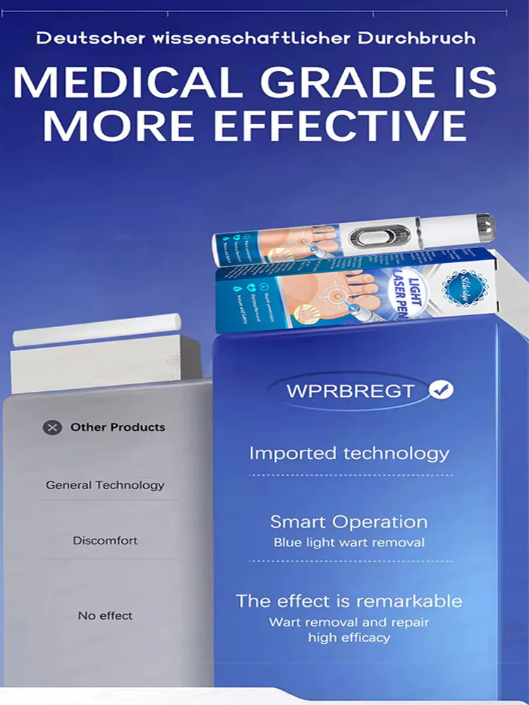 무통증 제거, 인기 판매 레이저 도구로 사마귀를 빠르게 제거하세요