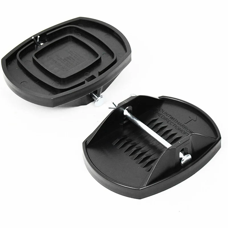 4 Piece Caravan Jack Pads Leveller Wheel Foot Leg Support Jacking Lift Pads Support Stand Black For Motorhome Trailers Camper RV