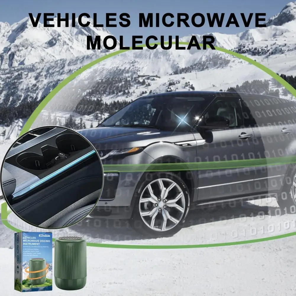 Microwave Deicer Efficient Car Windshield Deicer Heater for Quick Deicing Vehicles Microwave Deicing Instrument Car Deicer