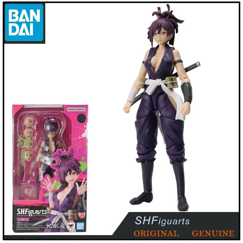 

Bandai Original SHFiguarts Hell's Paradise Yuzuriha Anime Action Figures Toys for Boys Girl Kid Gift Collectible Model Ornaments