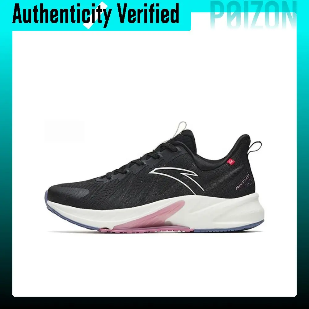 ANTA Rocket 4.0 Running Shoes Women's Low Top Black Purple 122245530-8