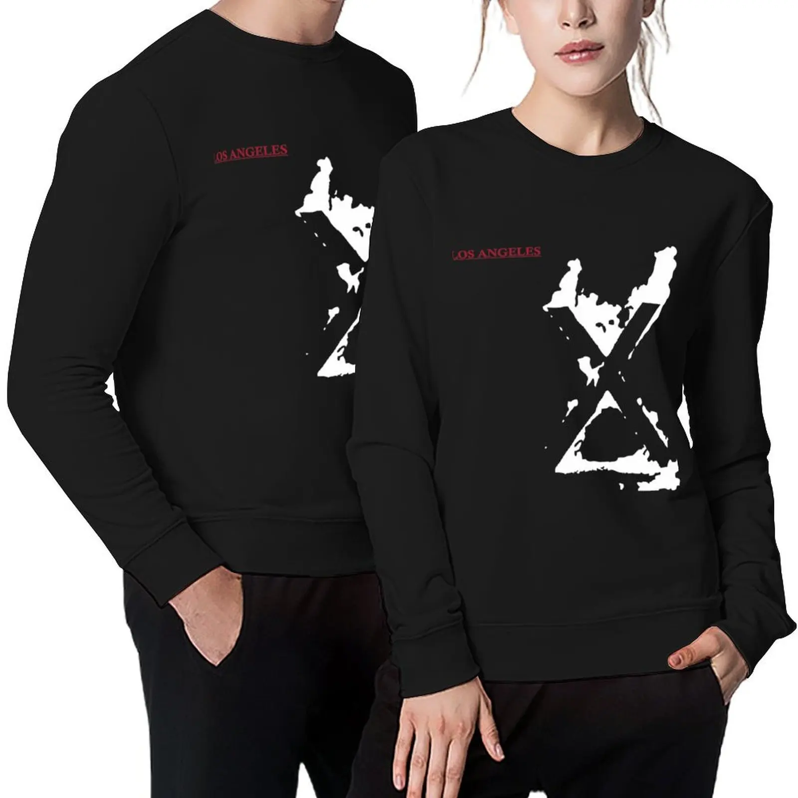 

Best Selling - X - Los Angeles Pullover men's clothing fashion men japanese style mens clothing anime sweatshirt