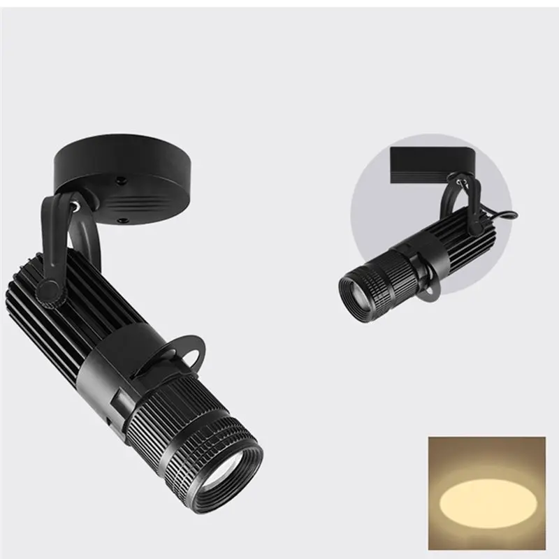 M11K-Remote Control RGB Adjustable Focus Track Light For Stage, Gallery, And Church