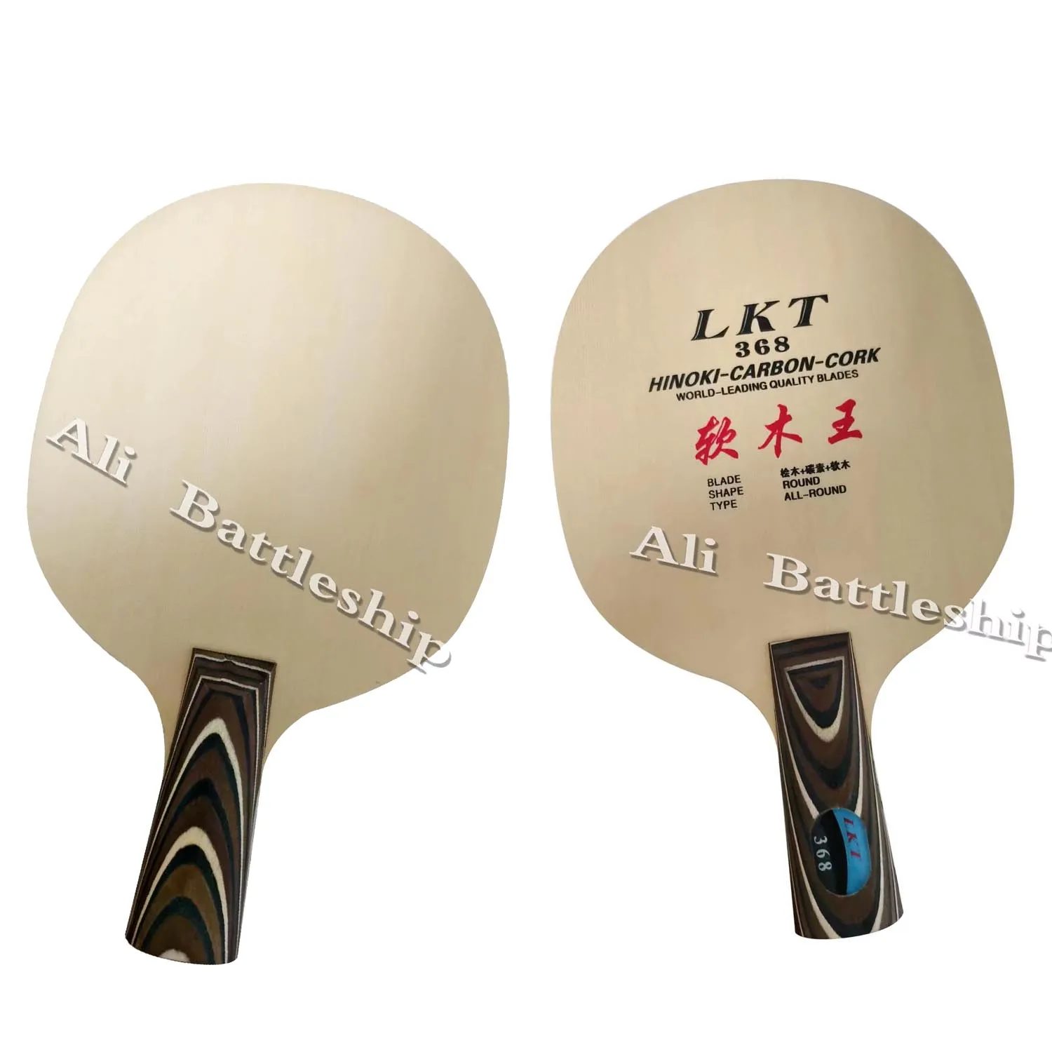 

Лезвие для настольного тенниса LKT Cork King 368 Hinoki-Carbon-Cork Allround для ракетки для пинг-понга