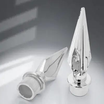 

2Pcs Strong Plastic Flag Topper Easy Install Beautiful Ornament for Holiday Celebrations Flag Topper Flagpole Head