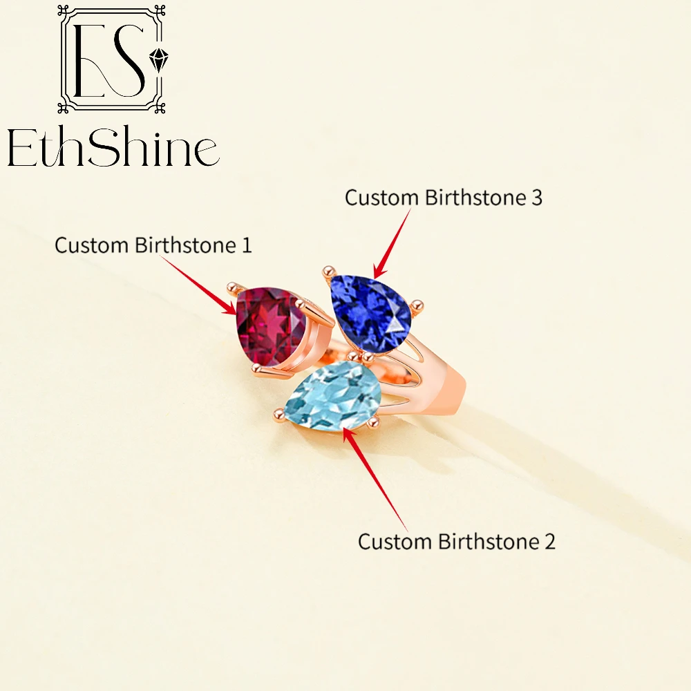 Personalized Toi Et Moi Births - Initial Ring Custom 评论和价格