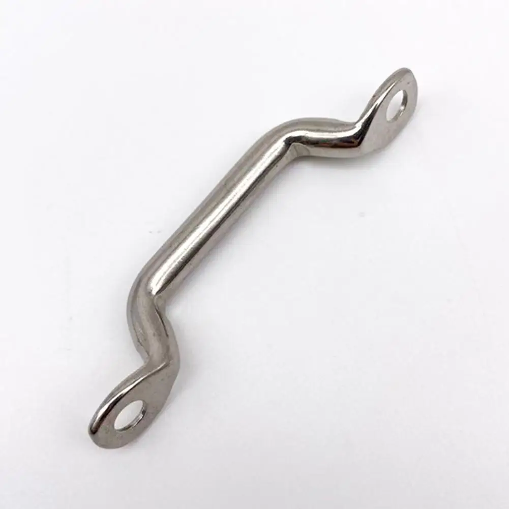 

Great Boat Grab Handle Simple Installation Long Lasting Metal Boat Door Pull Handle Gadget Yacht Handle Ship Grab Bar