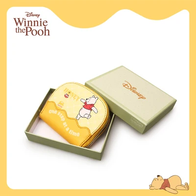 Disney Winnie Pooh W9901 Fashion Anime Wallet Cartoon Wallets Coin Bag Casual Purses Card Birthday Gift