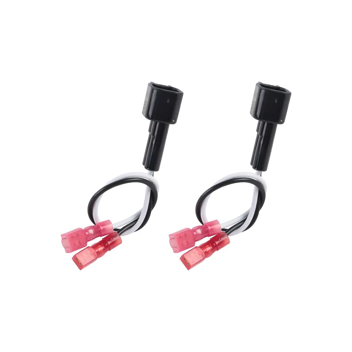 #28Q 1 Pair Car Audio 2-Pin Plug Speaker Replacement Wiring Harness,Car Accessories,(black)